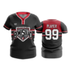 3486 FD WOMENS 2 BUTTON SCOOP NECK CL BUCKEYE-BOMB-SQUAD-3