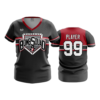 3486 FD Womens V-Neck BUCKEYE-BOMB-SQUAD-3