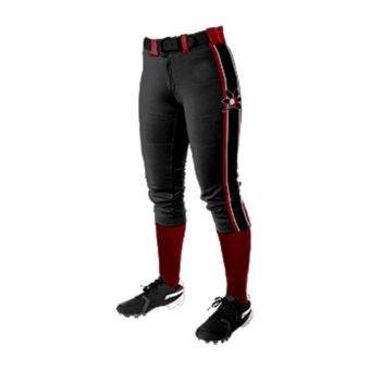 3486 FD Girls Fastpitch Pant CL BUCKEYE-BOMB-SQUAD-3