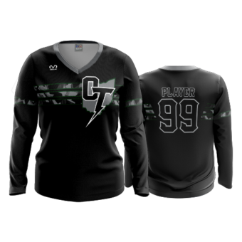 3489 FD Womens V-Neck Longsleeve OHIO-THUNDER-2