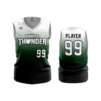 3489 FD Womens V-Neck Sleeveless OHIO-THUNDER-3