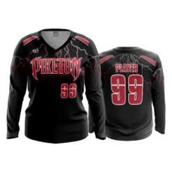 3282 FD Womens V-Neck Longsleeve PIKETON-FASTPITCH-1