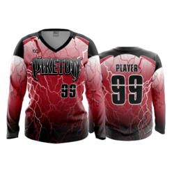 3282 FD Womens V-Neck Longsleeve PIKETON-FASTPITCH-2