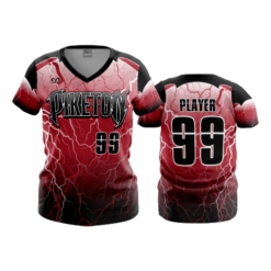 3282 FD Womens V-Neck PIKETON-FASTPITCH-2