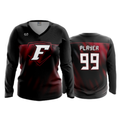 3483 FD Womens V-Neck Longsleeve CAP-CITY-FORCE-3