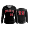 3185 FD Womens V-Neck Longsleeve PIKETON-BASEBALL-2022-1