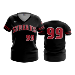 3487 FD Womens V-Neck PIKETON-BASEBALL-2022-1