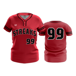 3185 FD WOMENS 2 BUTTON SCOOP NECK CL PIKETON-BASEBALL-2022-2