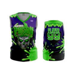 3491 FD Womens V-Neck Sleeveless MID-OHIO-POISON-1