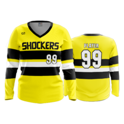 3185 FD Womens V-Neck Longsleeve SHOCKERS-5-AND-6-1