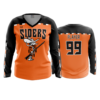 3257 FD Womens V-Neck Longsleeve SIDERS-BASKETBALL
