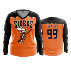 3257 FD Womens V-Neck Longsleeve SIDERS-BASKETBALL