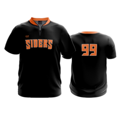 3257 FD Quarter Zip SS - Ribbed Collar - CL SIDERS-BASKETBALL