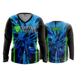 1604 FD Womens V-Neck Longsleeve VIRTUE-HOMES-1