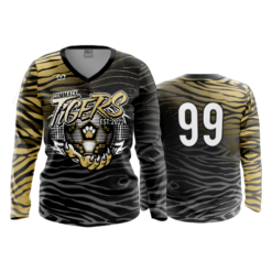 3506 FD Womens V-Neck Longsleeve TIGERS-SOCCER-1