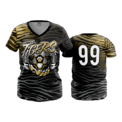 3506 FD Womens V-Neck TIGERS-SOCCER-1