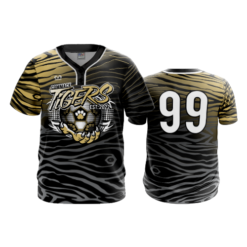 3506 FD MENS 2 BUTTON SCOOP NECK CL TIGERS-SOCCER-1