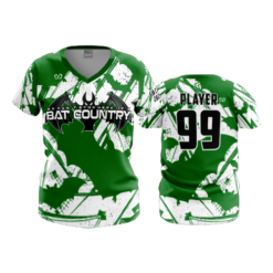 3484 FD Womens V-Neck BAT-COUNTRY-2