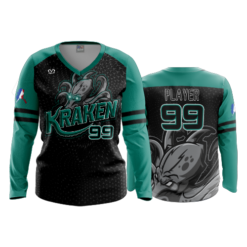 319 FD Womens V-Neck Longsleeve KRAKEN-2022-1