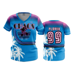 1374 FD Womens V-Neck CHAOS-1