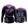 1374 FD Womens V-Neck Longsleeve CHAOS-2