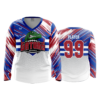 3017 FD Womens V-Neck Longsleeve AURORA-GATORS-2