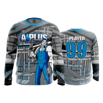 3519 FD Long Sleeve MENS A-PLUS-DRAINS-2
