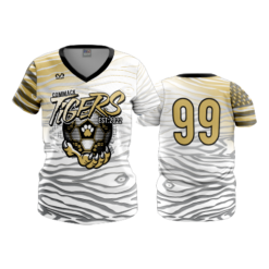 3506 FD Womens V-Neck TIGERS-SOCCER-2