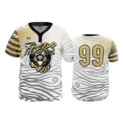 3506 FD MENS 2 BUTTON SCOOP NECK CL TIGERS-SOCCER-2