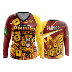 3518 FD Womens V-Neck Longsleeve LIONS-ESPORTS-1