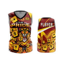 3518 FD Womens V-Neck Sleeveless LIONS-ESPORTS-1