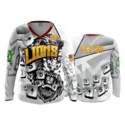 3518 FD Womens V-Neck Longsleeve LIONS-ESPORTS-2