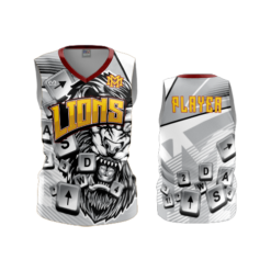 3518 FD Womens V-Neck Sleeveless LIONS-ESPORTS-2
