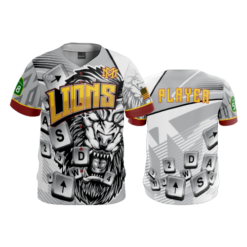 3518 FD ProTek Mens Full Button Down - CL LIONS-ESPORTS-2