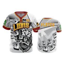 3518 FD MENS 2 BUTTON SCOOP NECK CL LIONS-ESPORTS-2