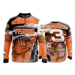 804 FD Quarter Zip Batting Jacket LS FORDTOWN-FISHING-ADDS