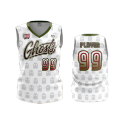 3510 FD Womens V-Neck Sleeveless GHOSTS-2