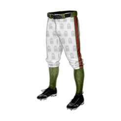 3510 CL KNICKERS CUSTOM BRAIDED BALL PANT GHOSTS-2