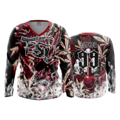 3186 FD Womens V-Neck Longsleeve FSU-1