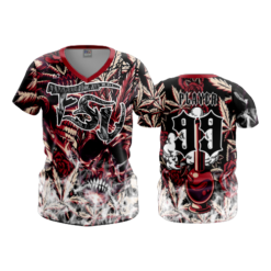 3186 FD Womens V-Neck FSU-1