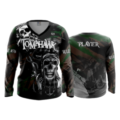 1061 FD Womens V-Neck Longsleeve TOMAHAWK-2