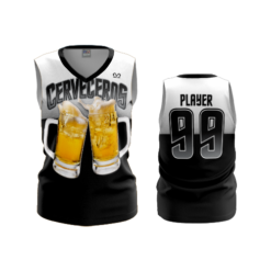 3513 FD Womens V-Neck Sleeveless CERVECEROS-1