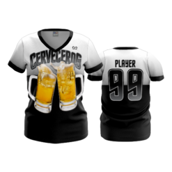 3513 FD Womens V-Neck CERVECEROS-1
