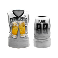 3513 FD Womens V-Neck Sleeveless CERVECEROS-2
