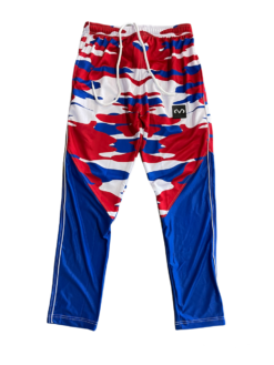 Women's Jogger Sweats Red/White/Blue Camo