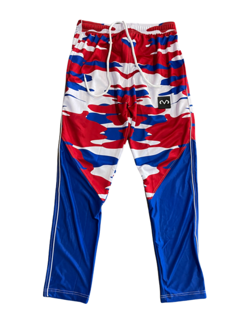 Women's Jogger Sweats Red/White/Blue Camo