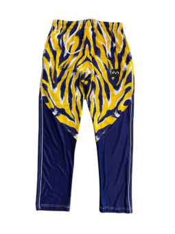 Womens' Jogger Sweats Purple/Yellow Tiger