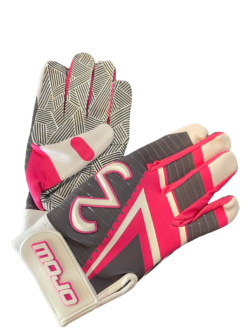 MOJO Batting Gloves Pink/White/Charcoal