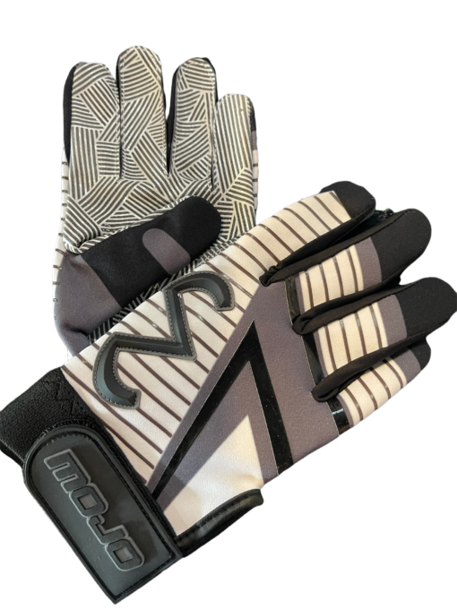 MOJO Batting Gloves White/Black/Charcoal