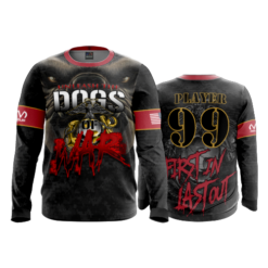 3493 FD Long Sleeve MENS POPSLO-DOGS-OF-WAR
